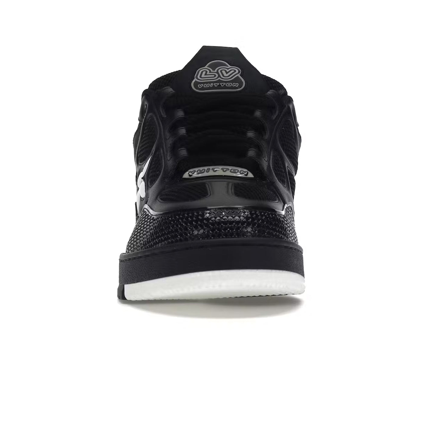 Baskets Louis Vuitton Skate Noir Blanc — vue 5