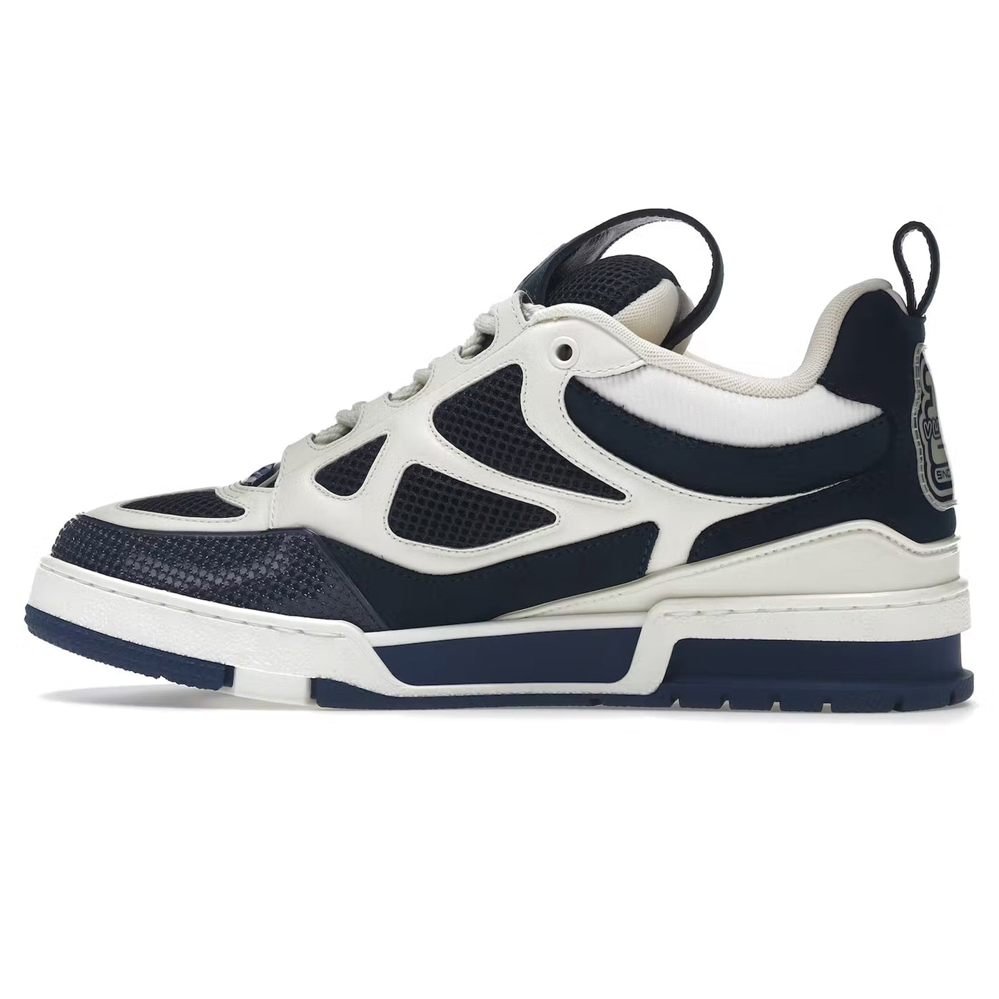 Baskets Louis Vuitton Skate Trainer Marine — vue 6