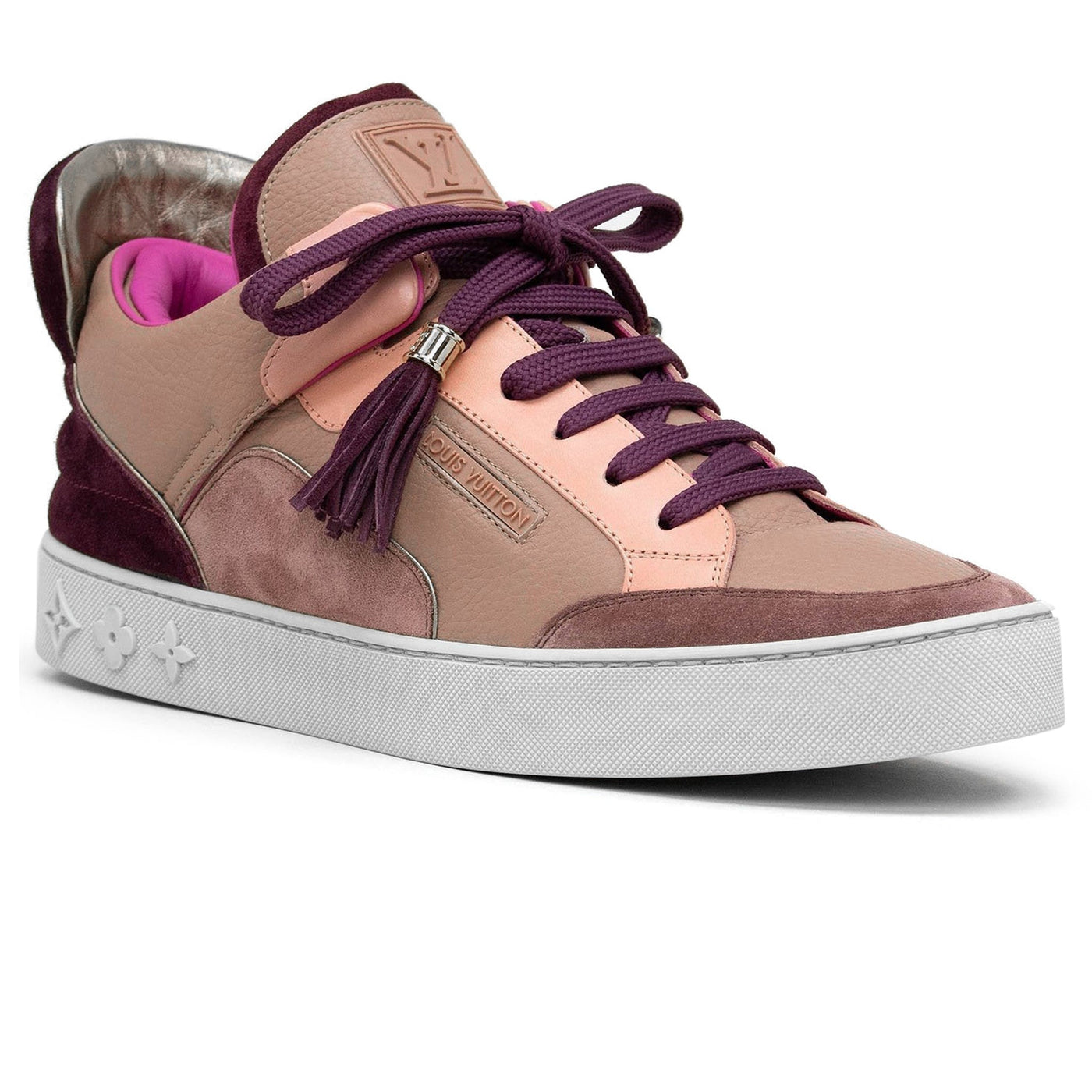 Baskets Louis Vuitton × Kanye West Don Patchwork — vue 2