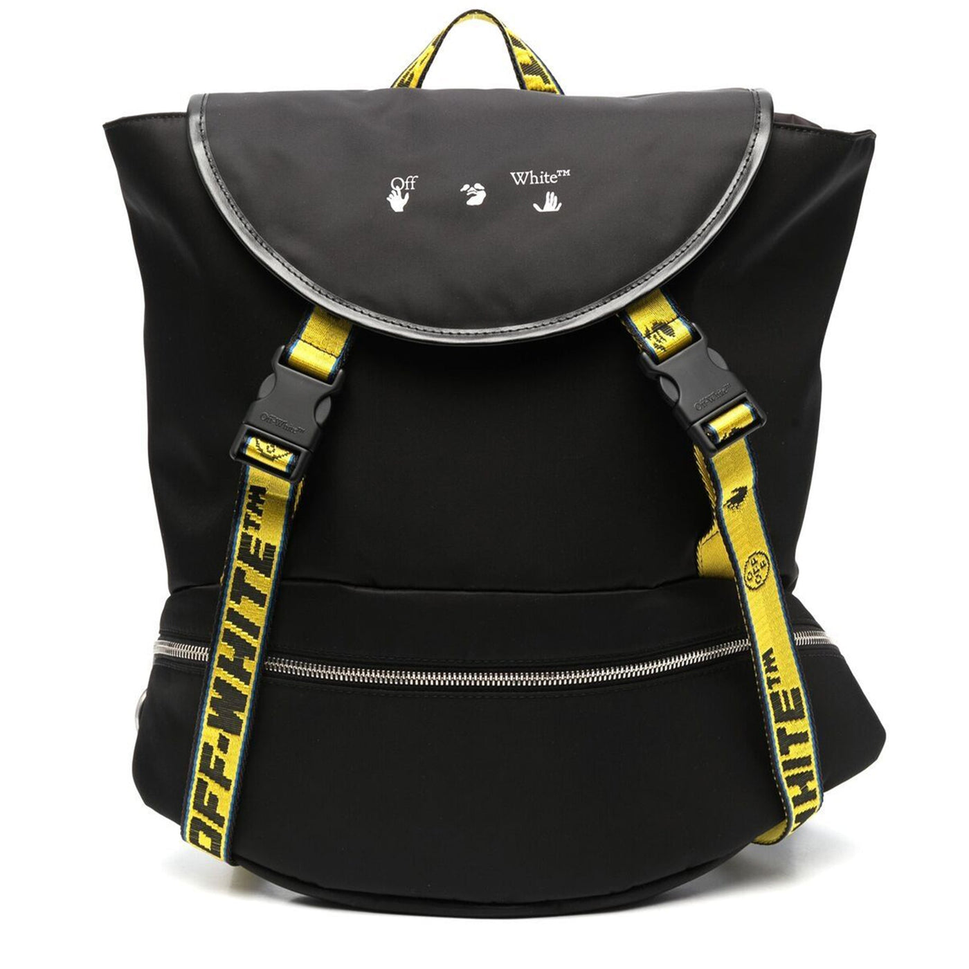 Sac à dos Off-White Industrial Logo Noir Jaune