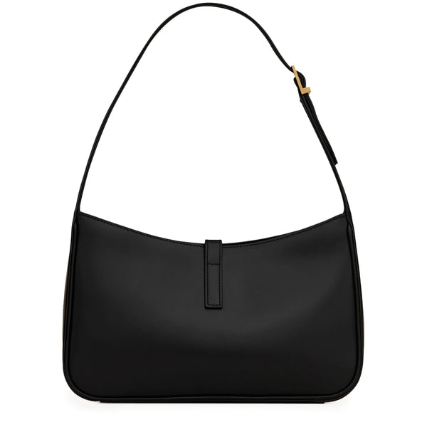 Sac Saint Laurent Logo Plaque Noir Hobo — alt
