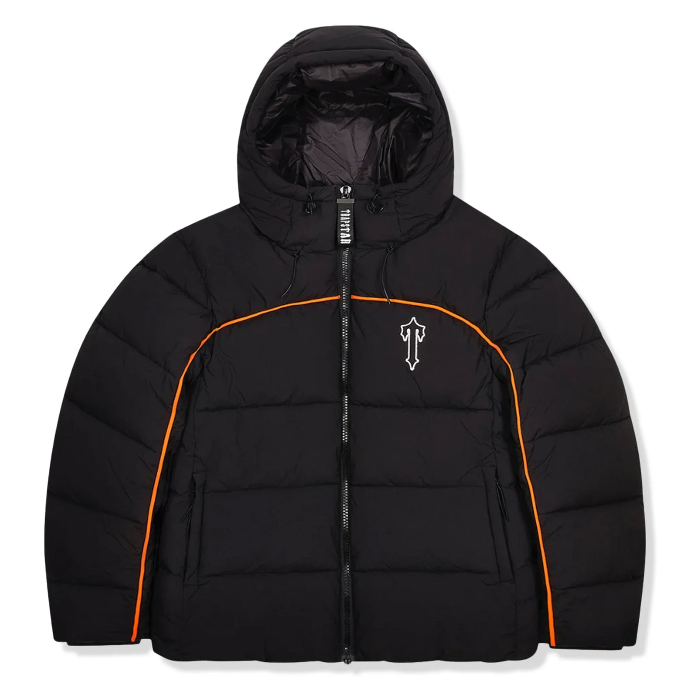 Doudoune Trapstar Irongate Arch Piping Noir Puffer