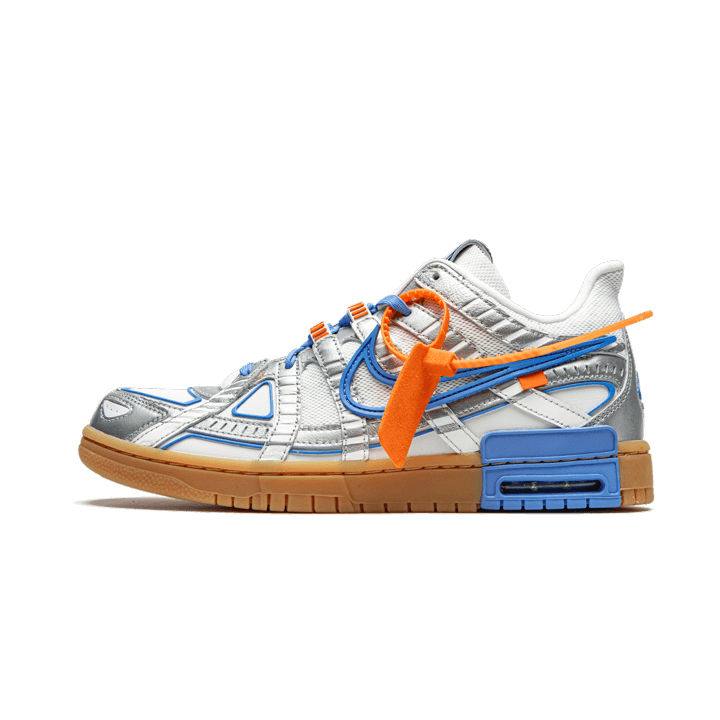 Baskets Off-White Nike Dunk Low Air Rubber UNC