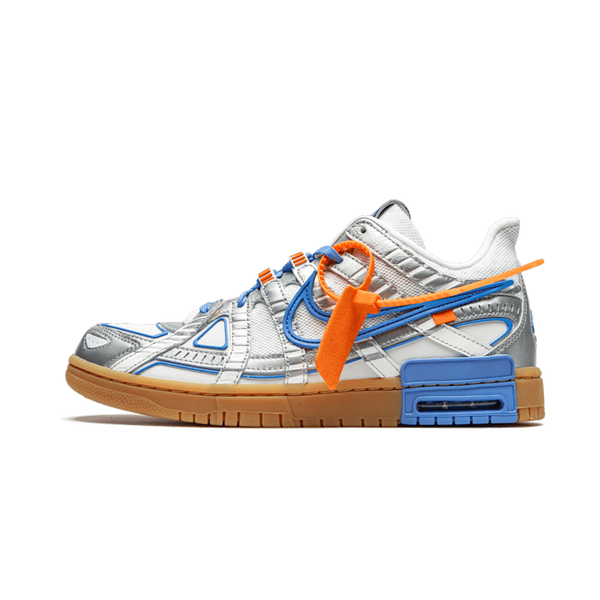 Baskets Off-White Nike Dunk Low Air Rubber UNC