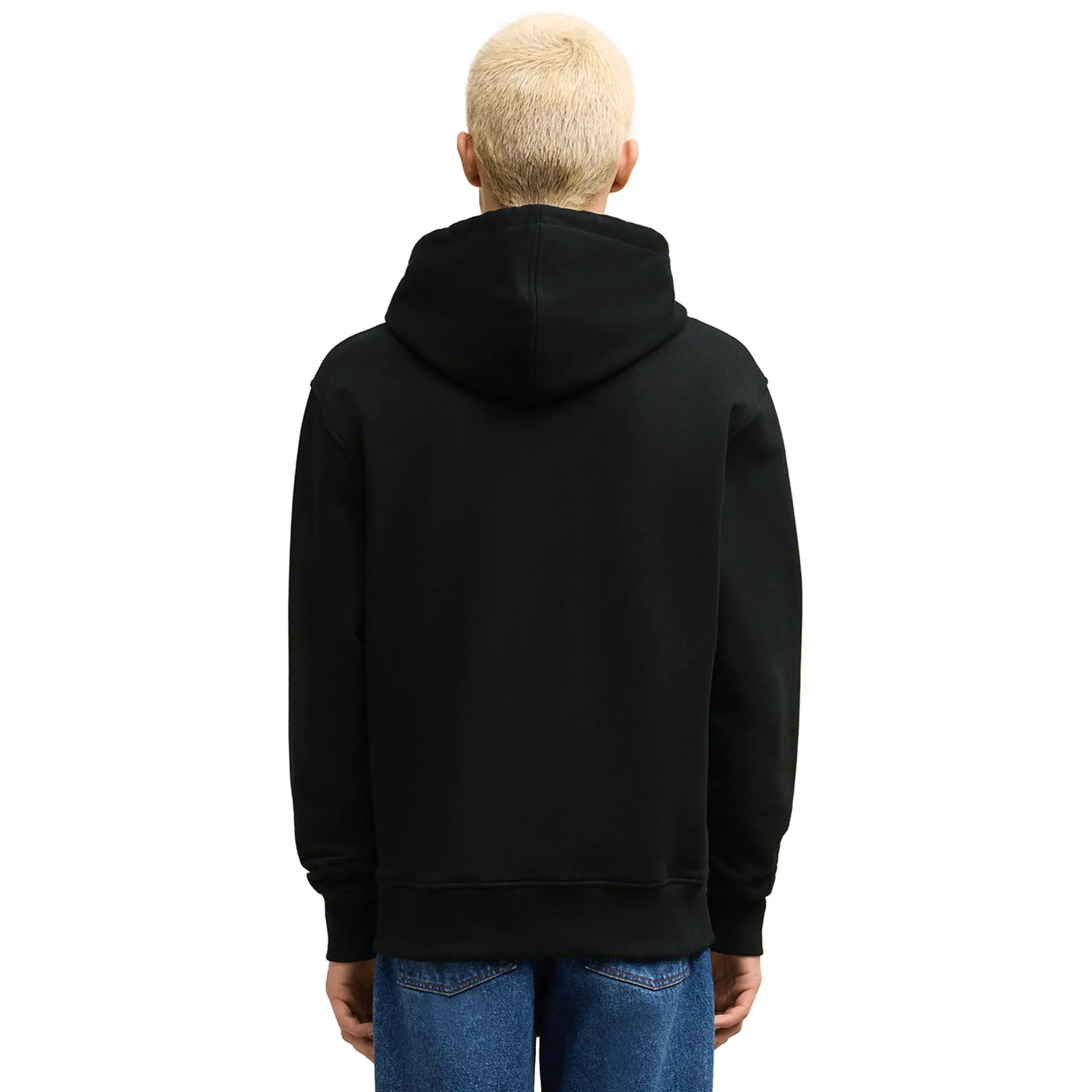 Hoodie Ami Paris AMI de Coeur Cotton Noir Zip-up — vue 2