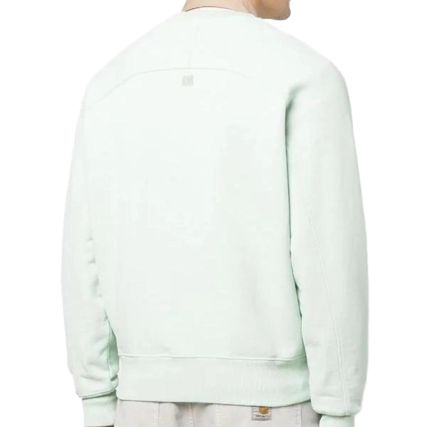 Sweat Ami Paris AMI de Coeur Tonal Aqua Vert — vue 4