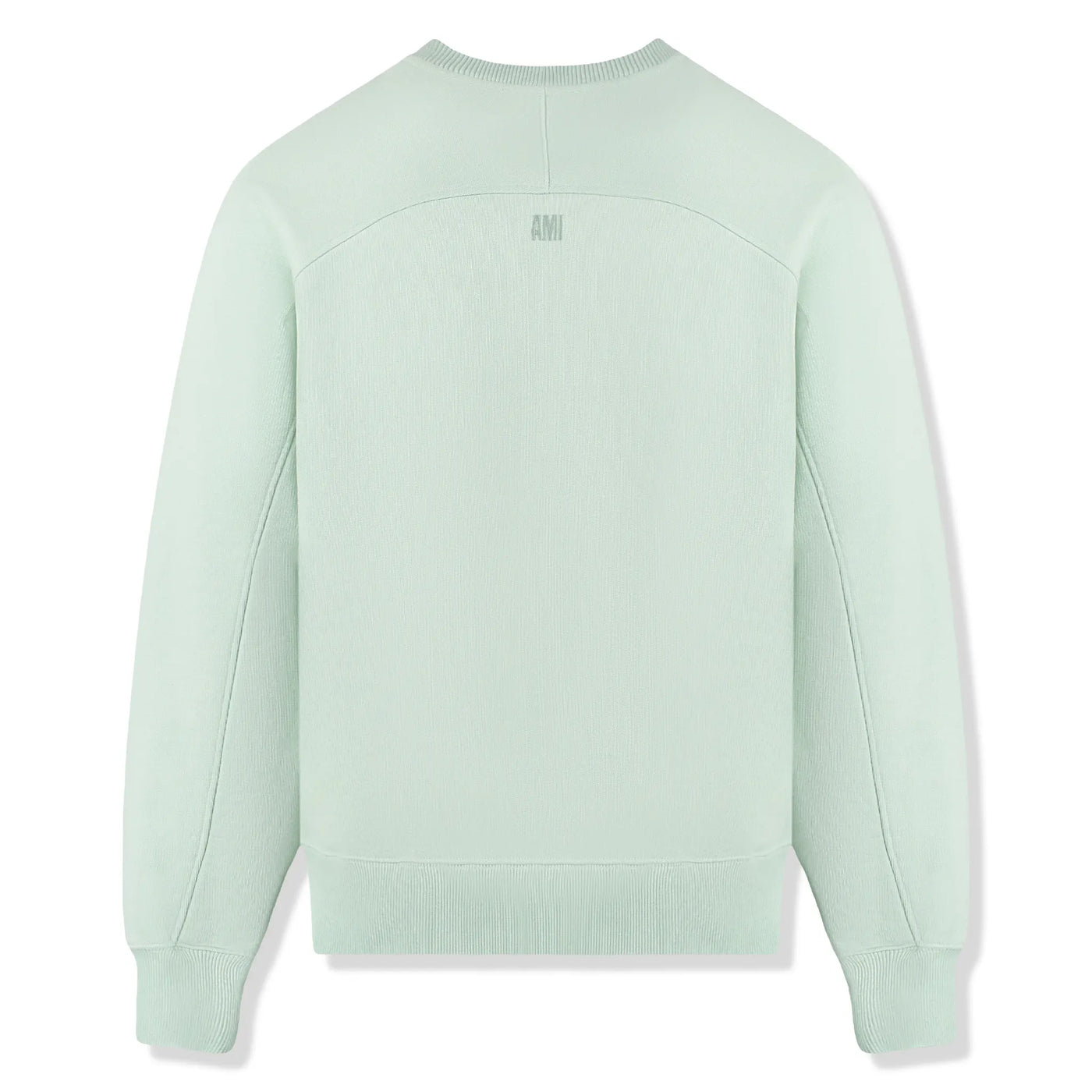 Sweat Ami Paris AMI de Coeur Tonal Aqua Vert — vue 2