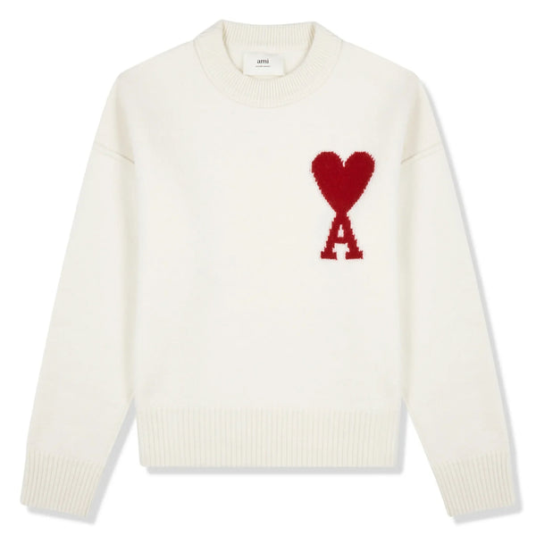 Sweat Ami Paris AMI de Coeur Tone on Tone Pâle Rose