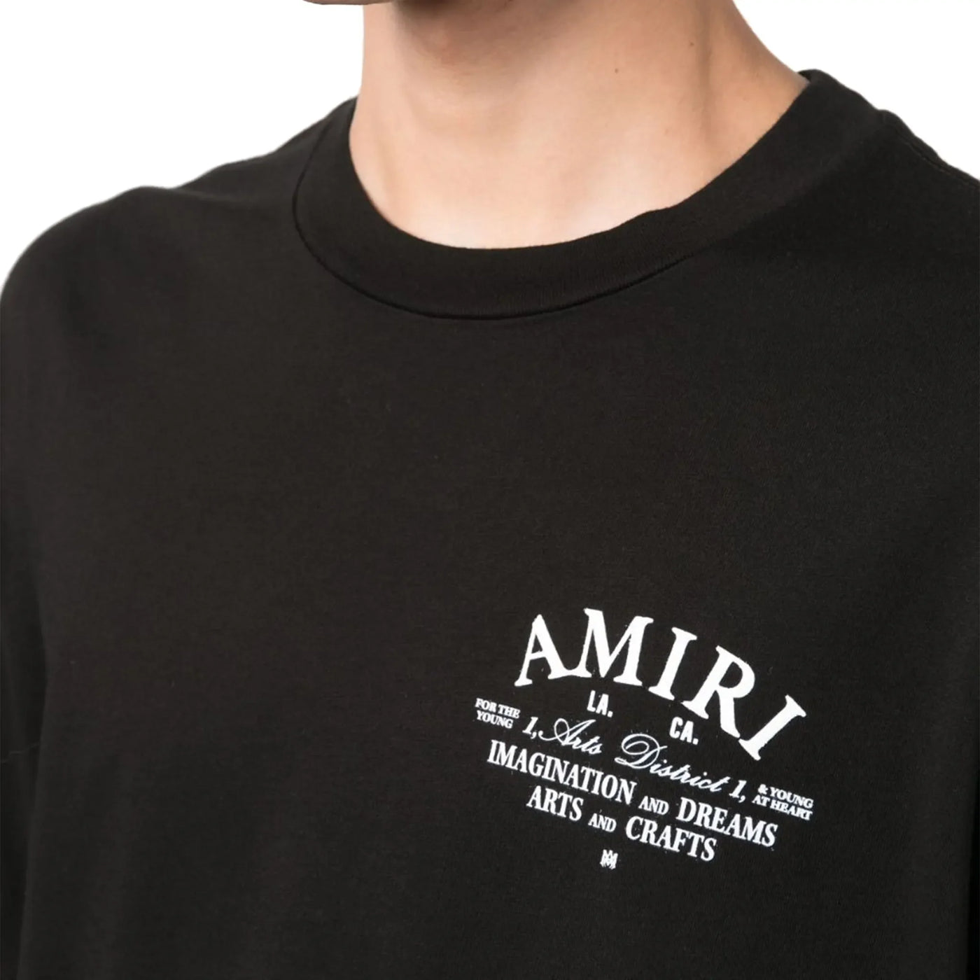 T-Shirt Amiri Arts District Noir T Shirt — vue 6