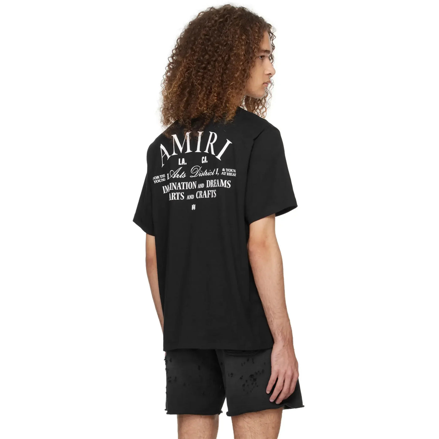 T-Shirt Amiri Arts District Noir T Shirt — vue 2