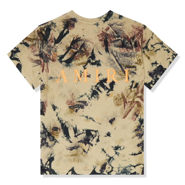 T-Shirt Amiri Bones Tie Dye Vert T Shirt — alt