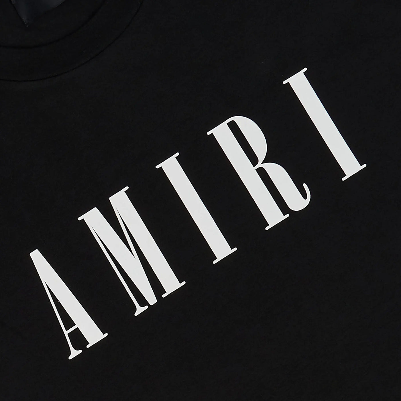 T-Shirt Amiri Logo Noir T Shirt — vue 5