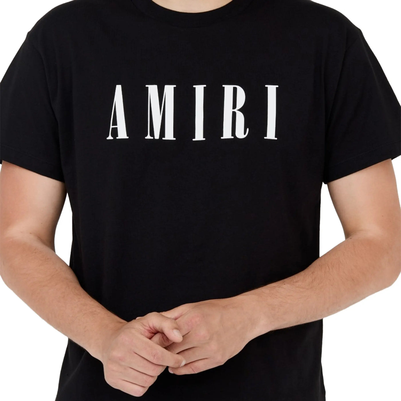 T-Shirt Amiri Logo Noir T Shirt — vue 4