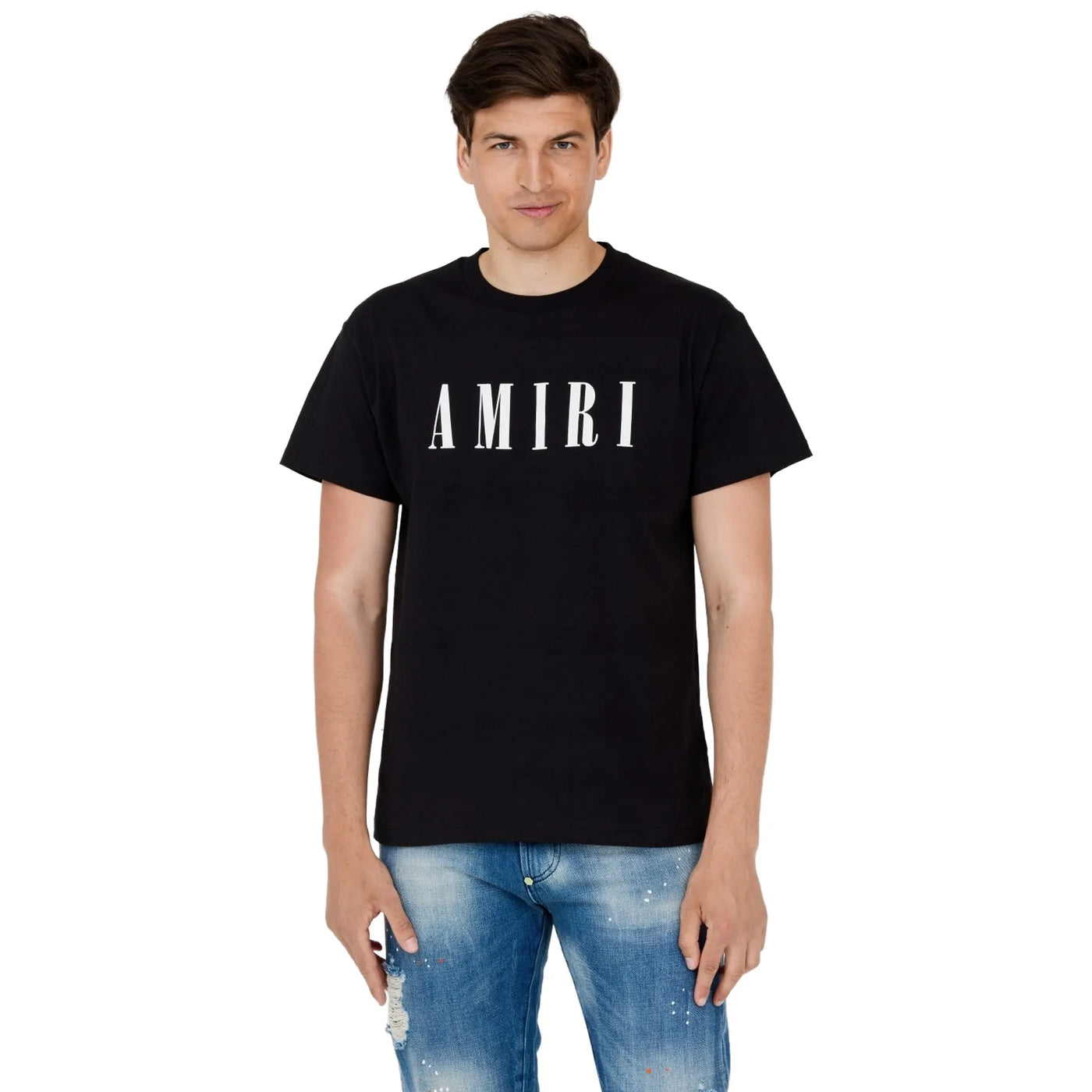 T-Shirt Amiri Logo Noir T Shirt — vue 3