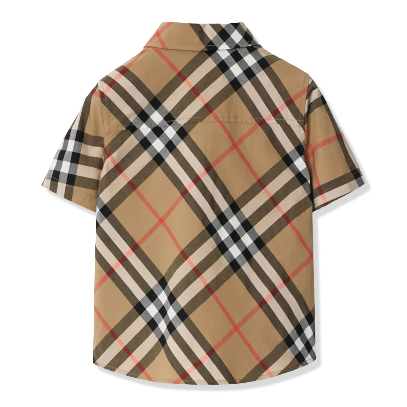 Chemise Burberry Owen Essential Check Beige — vue 2
