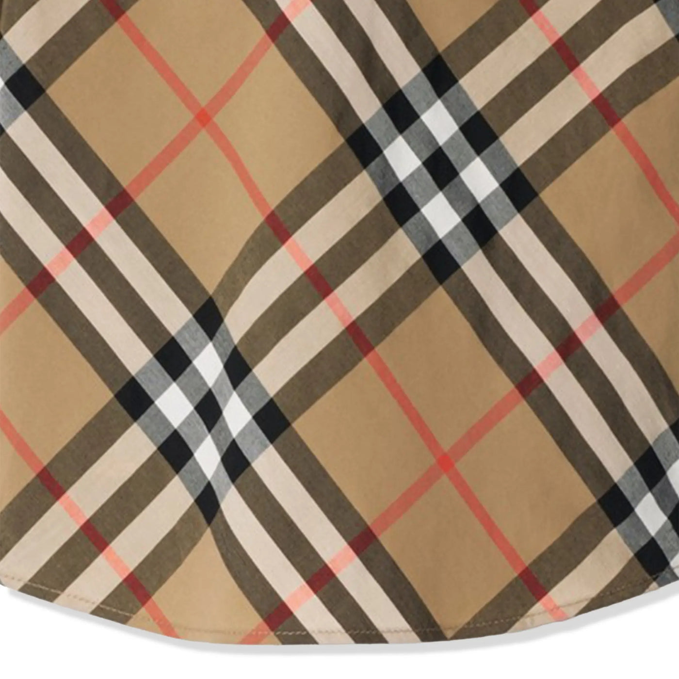 Chemise Burberry Owen Essential Check Beige — vue 4