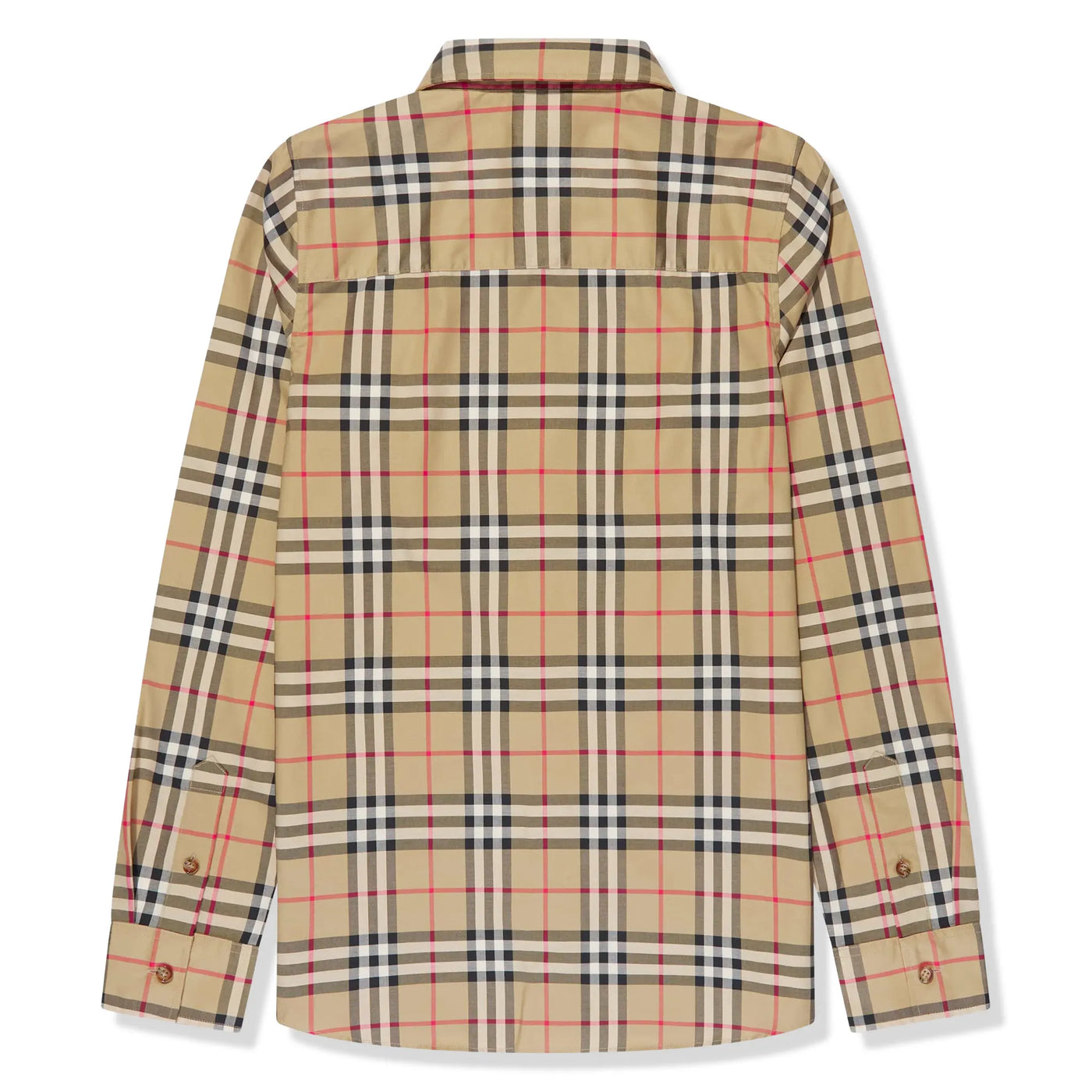 Chemise Burberry Owen Check L/S Beige — vue 2