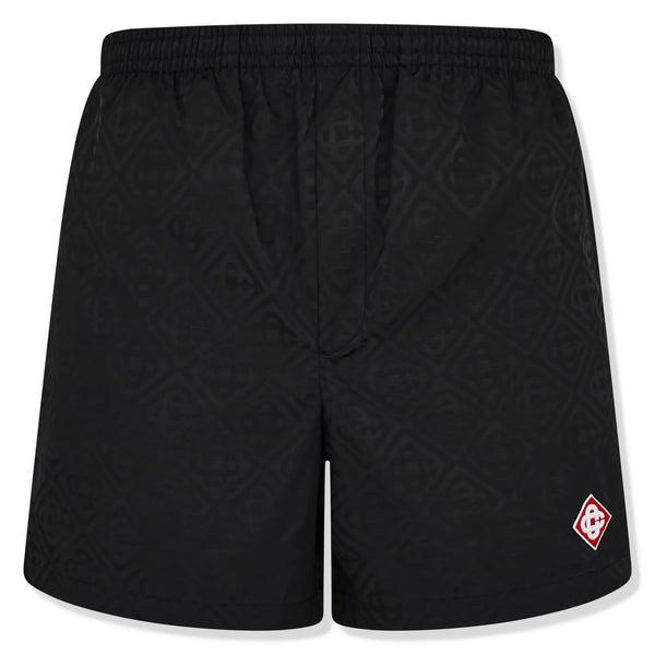 Short Casablanca Casa Jacquard Noir Swim