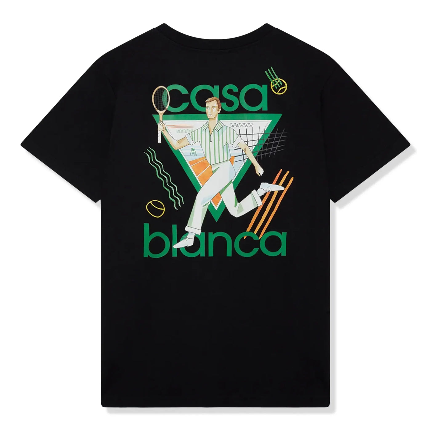 T-Shirt Casablanca le Jeu Noir T-shirt — vue 2