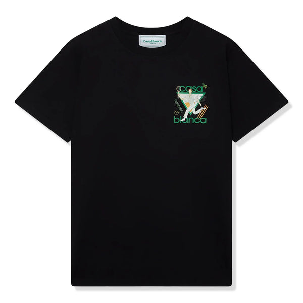T-Shirt Casablanca le Jeu Noir T-shirt