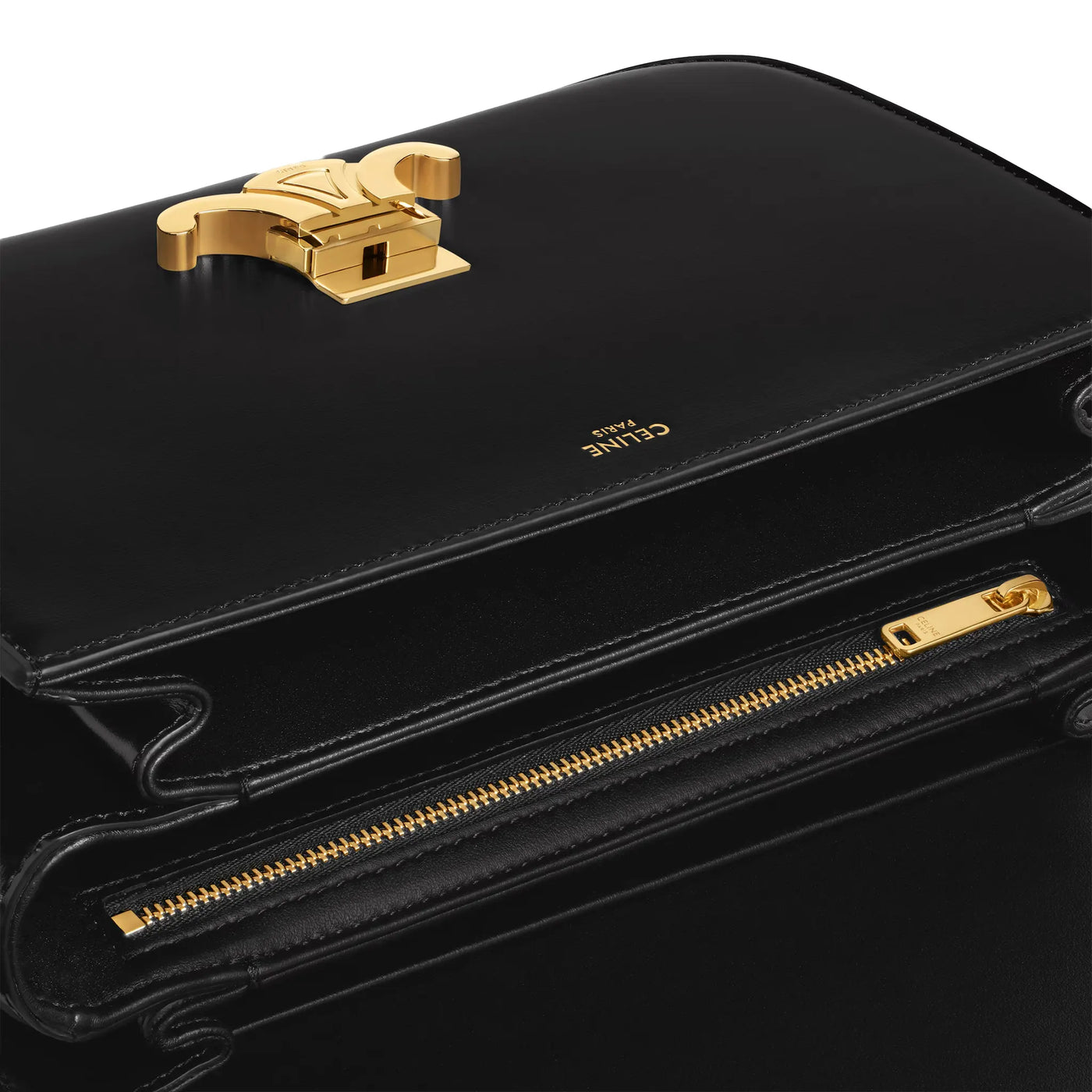 Sac Céline Classique Triomphe Noir — vue 5
