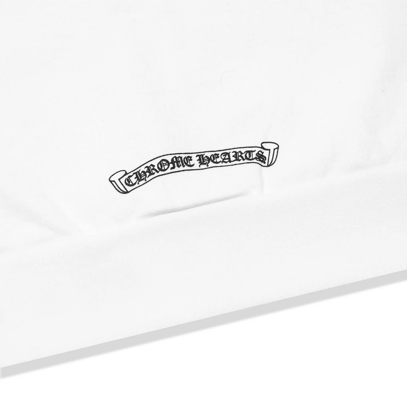Hoodie Chrome Hearts 1988 Script Logo Blanc Zip-up — vue 5