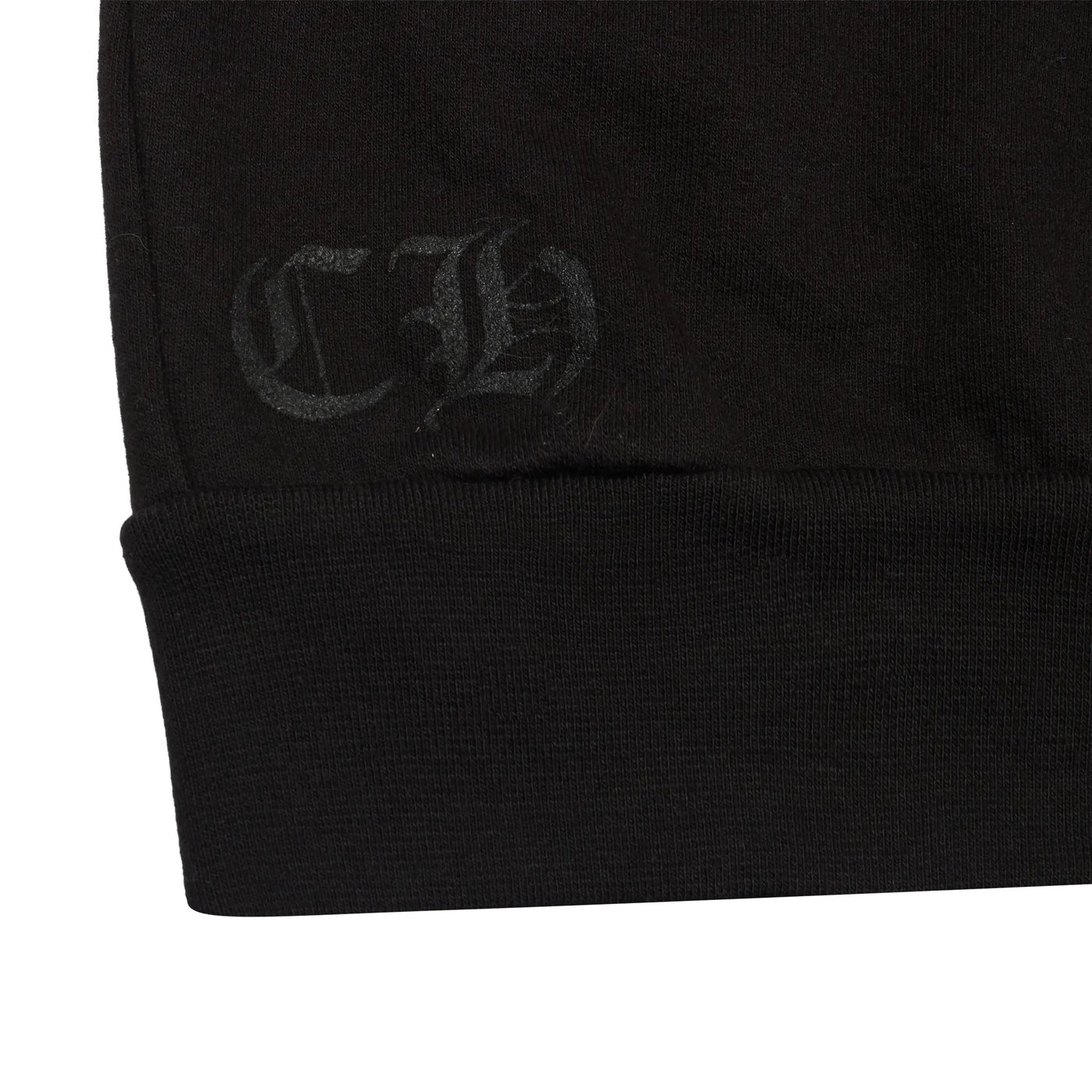 Sweat Chrome Hearts 1998 Neck Logo Noir Blanc — vue 6
