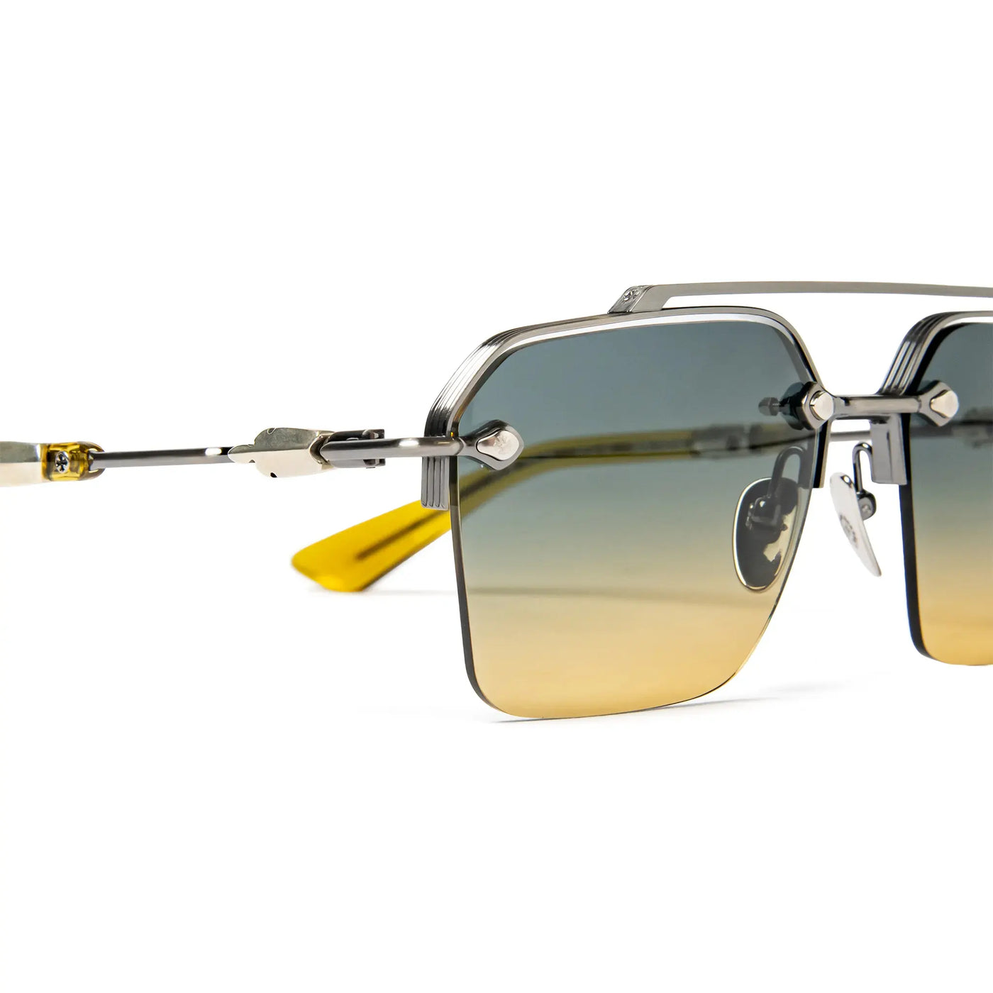 Lunettes de soleil Chrome Hearts Bidi Esem Pewter Malt — vue 7