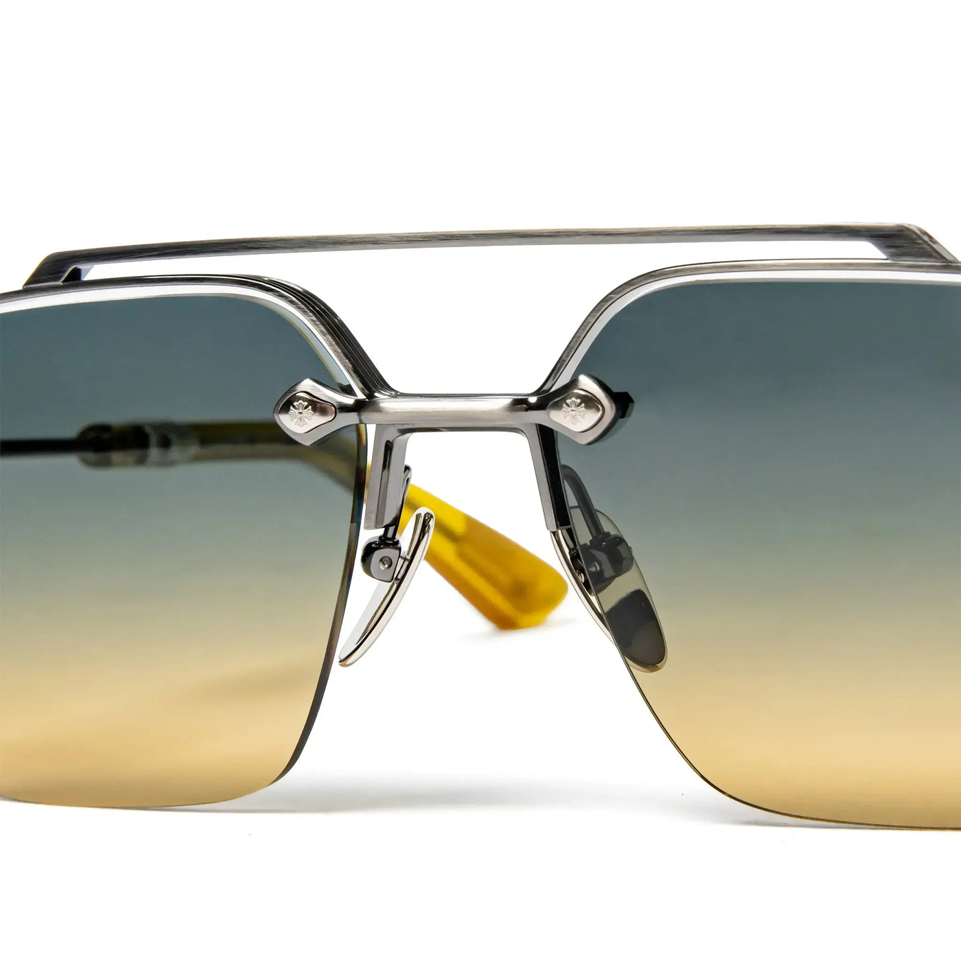 Lunettes de soleil Chrome Hearts Bidi Esem Pewter Malt — vue 3