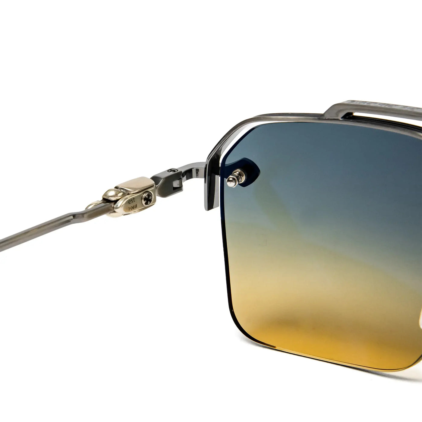 Lunettes de soleil Chrome Hearts Bidi Esem Pewter Malt — vue 5