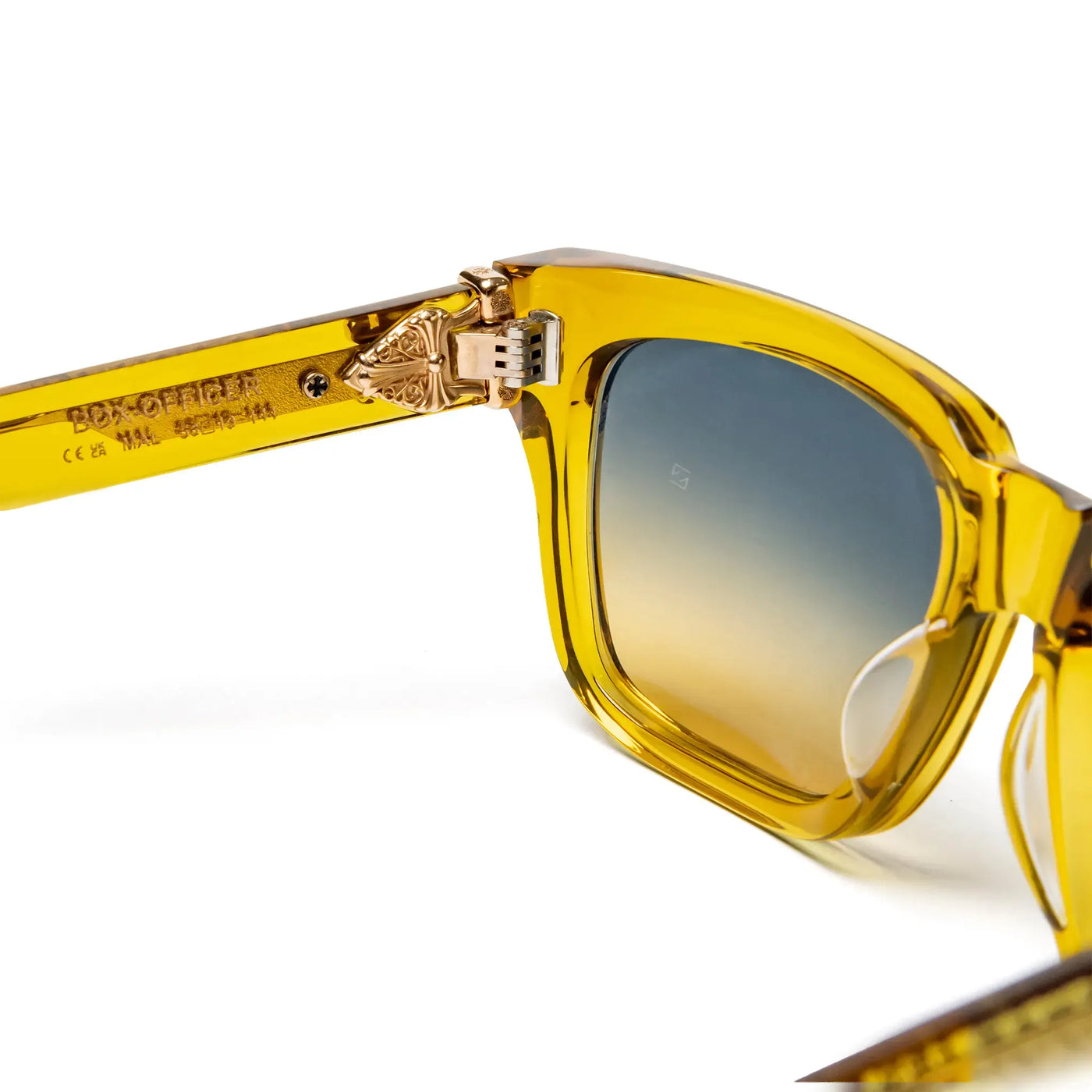 Lunettes de soleil Chrome Hearts Box Officer Malt — vue 6