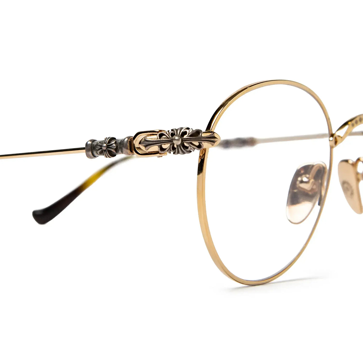 Lunettes de soleil Chrome Hearts Bubba - A Or — vue 6