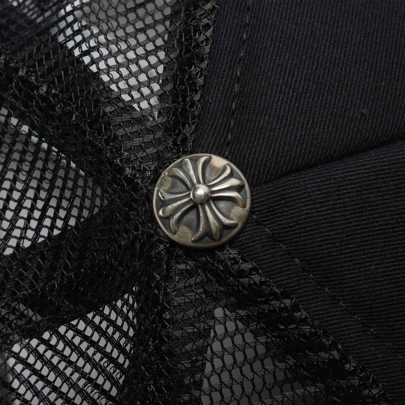 Casquette Chrome Hearts Cemetery Noir Trucker — vue 5