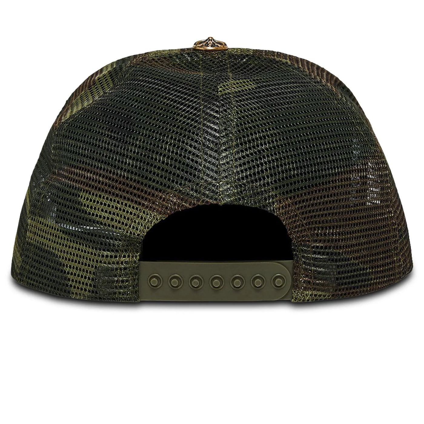 Casquette Chrome Hearts CH Hollywood Camo Vert Trucker — vue 4