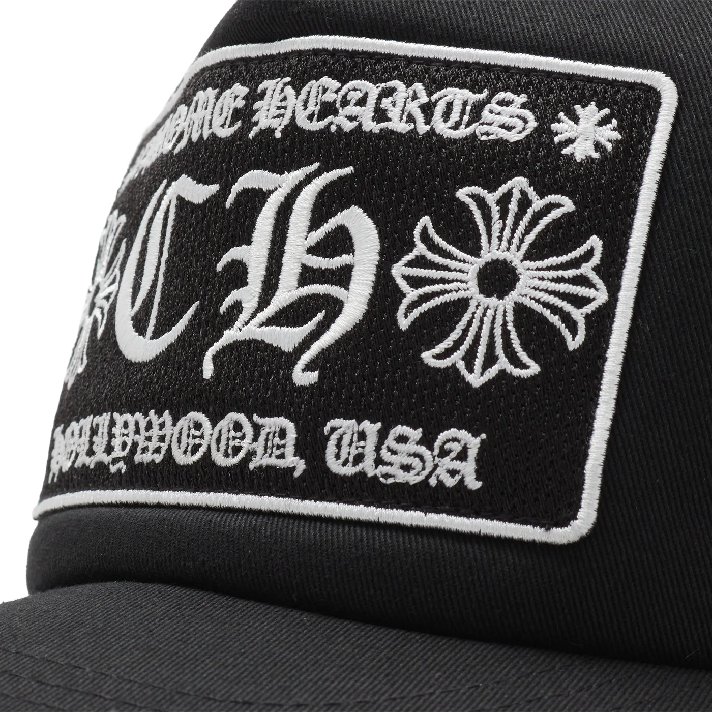 Casquette Chrome Hearts CH Hollywood Usa Noir Trucker — vue 6