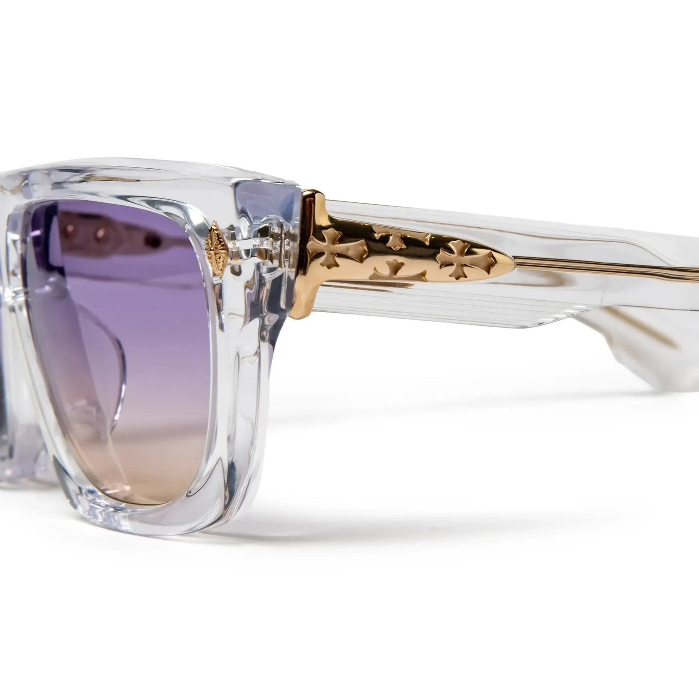 Lunettes de soleil Chrome Hearts Charismadick Crystal — vue 7