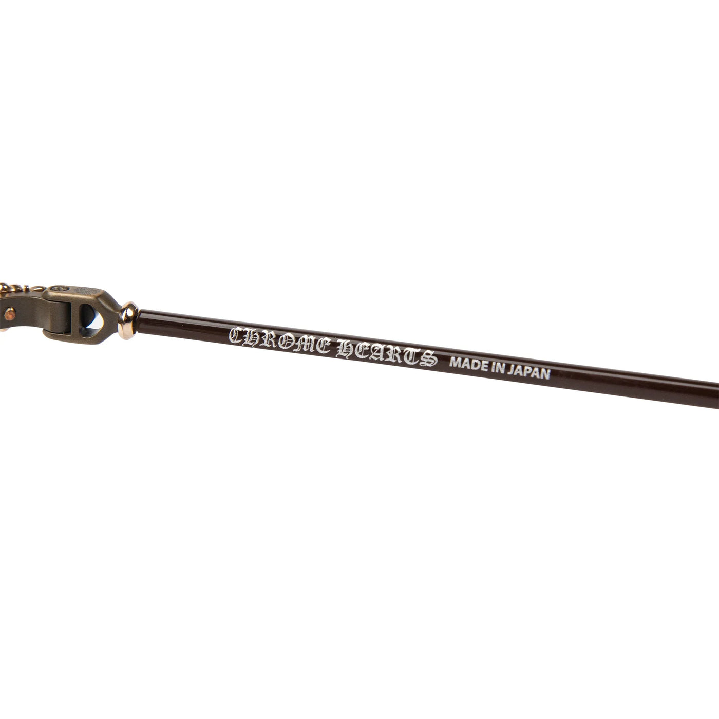 Lunettes de soleil Chrome Hearts Diamond Dog Clair Marron — vue 7