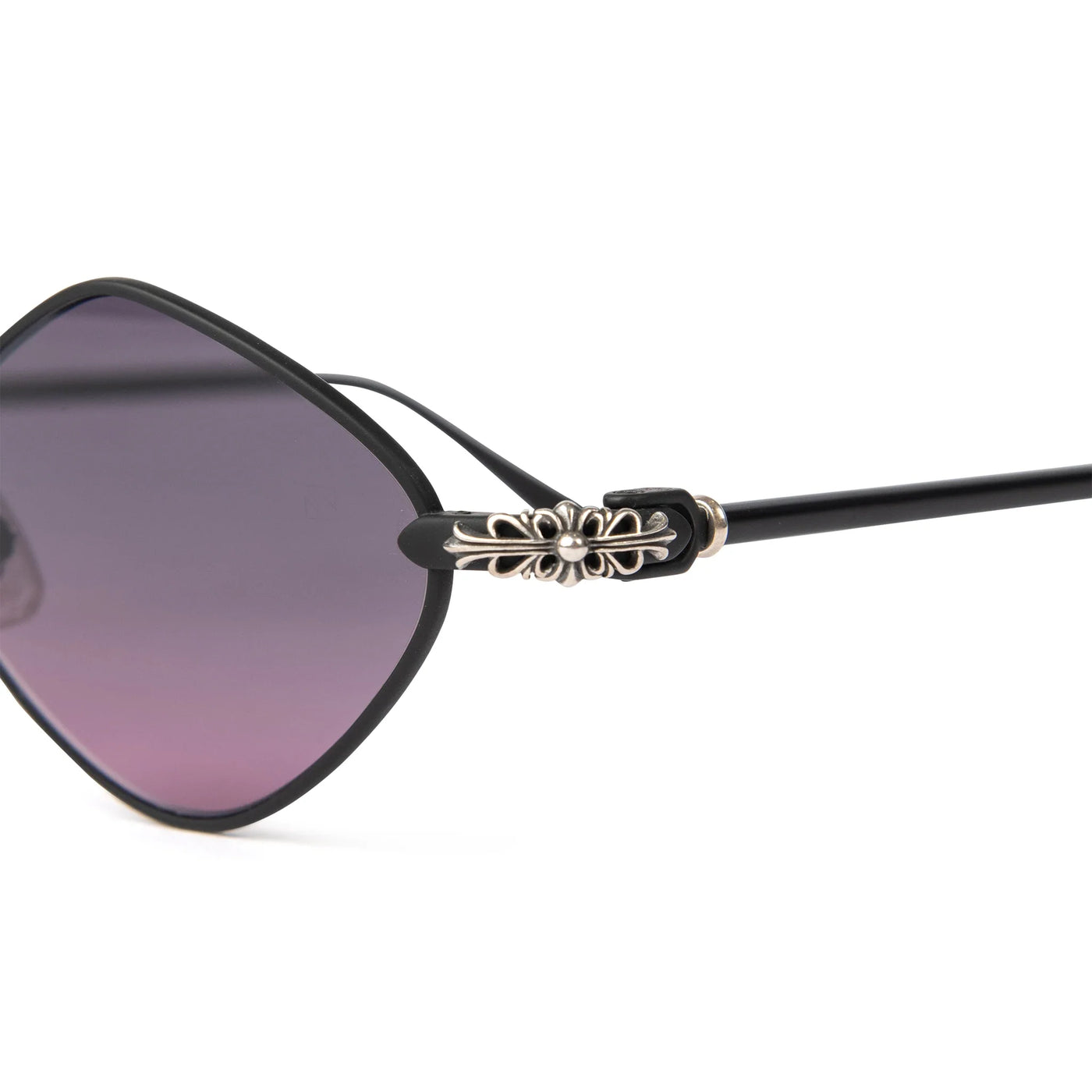 Lunettes de soleil Chrome Hearts Diamond Dog Matte Noir — vue 4