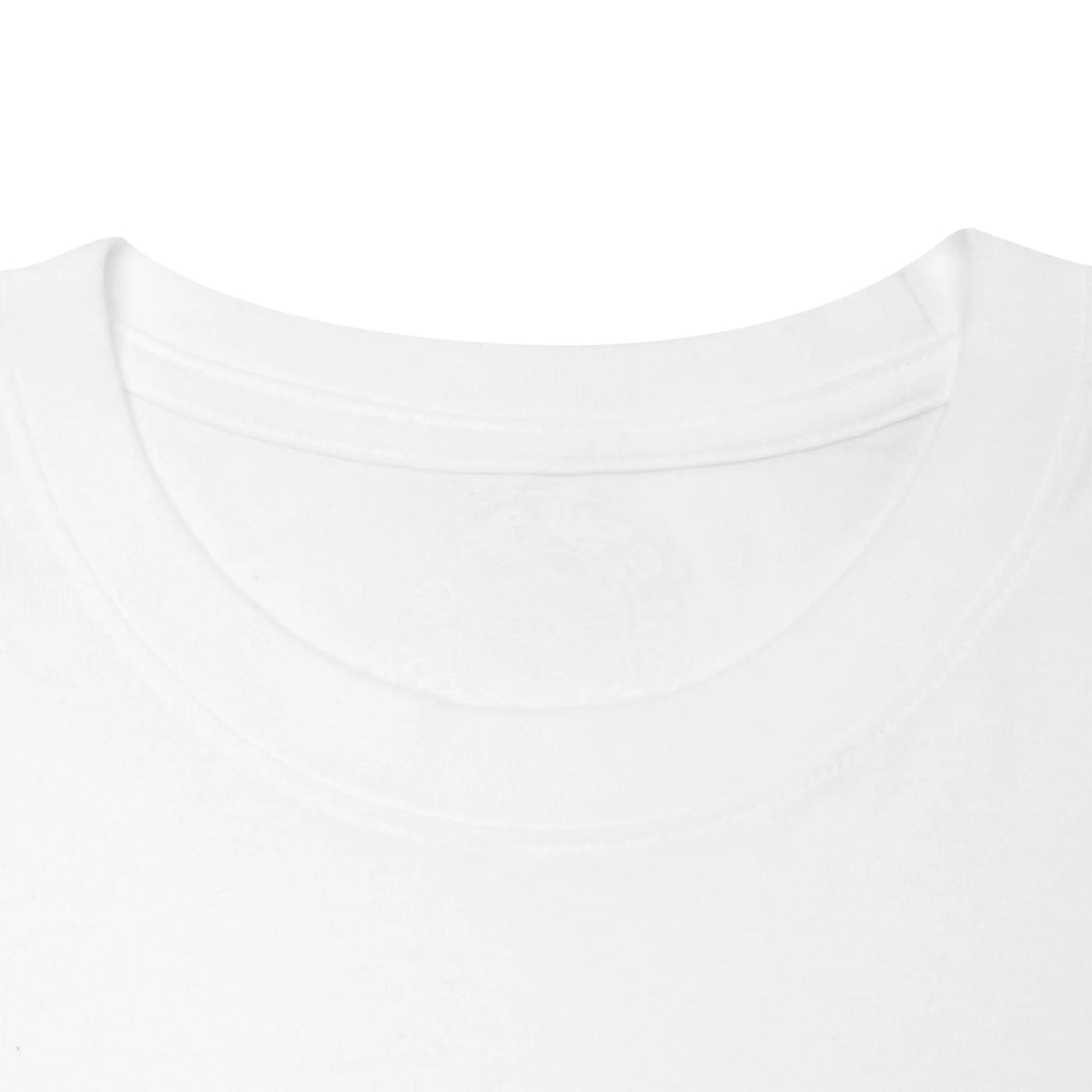T-Shirt Chrome Hearts Floral Horse Pocket Logo L/S Blanc T-shirt — vue 3