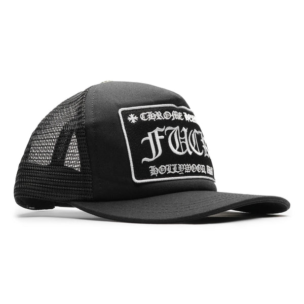 Casquette Chrome Hearts Fuck Hollywood Noir Trucker