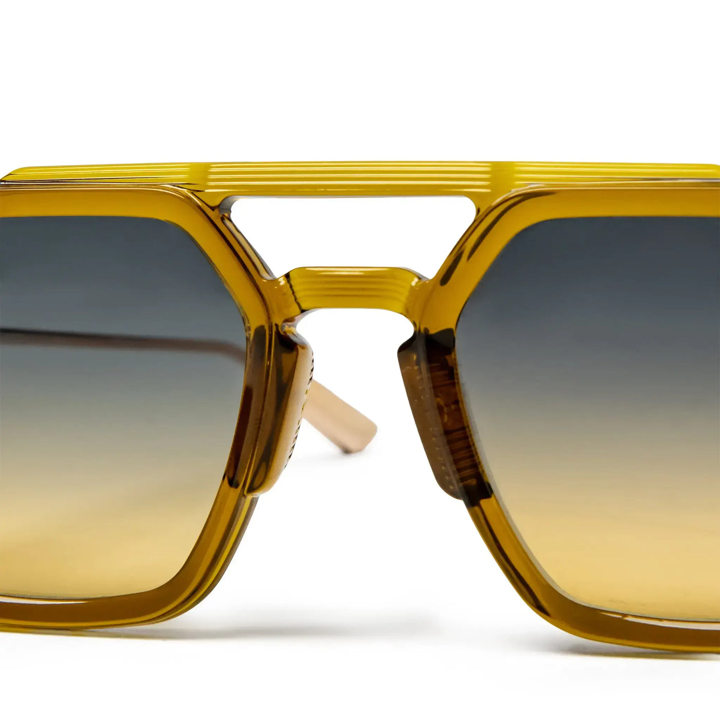 Lunettes de soleil Chrome Hearts Fuckery Malt Or — vue 3