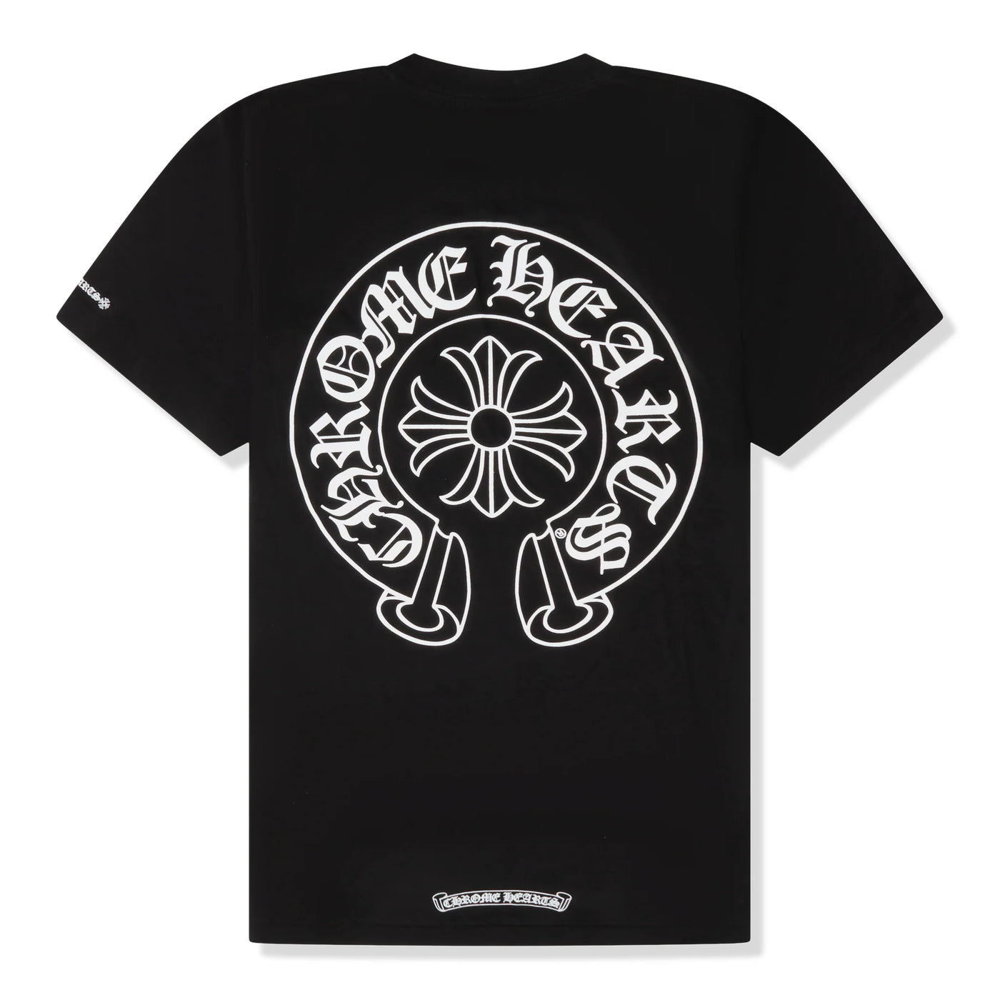 T-Shirt Chrome Hearts Horse Pocket Logo Noir T Shirt — vue 2