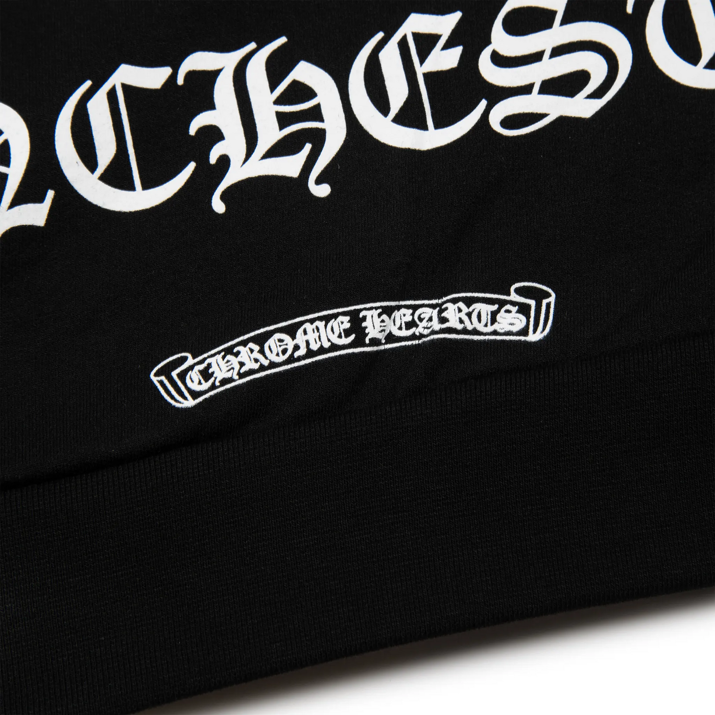 Hoodie Chrome Hearts Manchester Exclusive Horse Zip-up Noir — vue 8