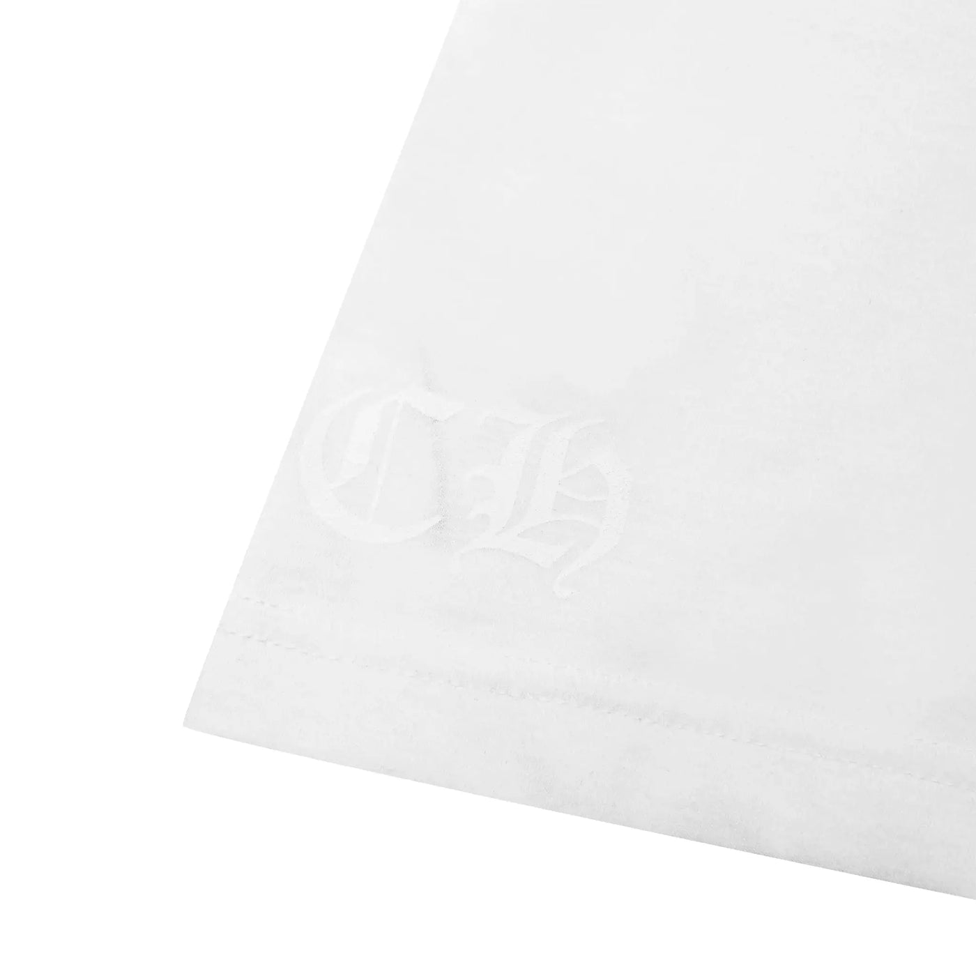 T-Shirt Chrome Hearts 1988 Neck Logo L/S Blanc Noir T Shirt — vue 7