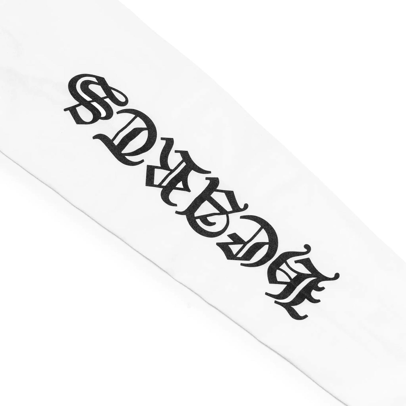 T-Shirt Chrome Hearts 1988 Neck Logo L/S Blanc Noir T Shirt — vue 4