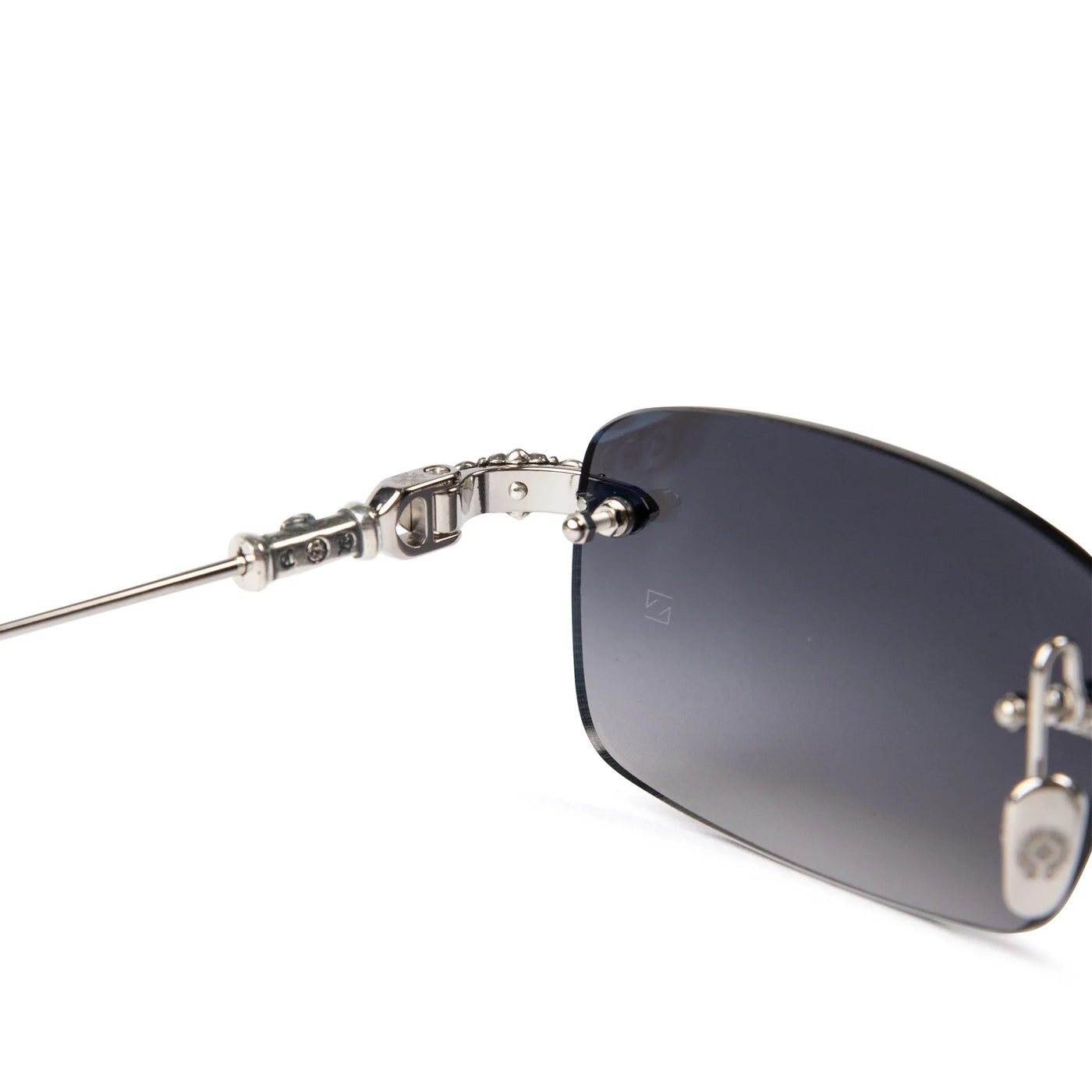Lunettes de soleil Chrome Hearts Pills III Argent Noir — vue 6