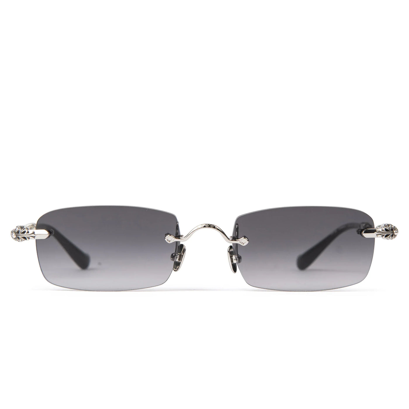 Lunettes de soleil Chrome Hearts Pills III Argent Noir — vue 2