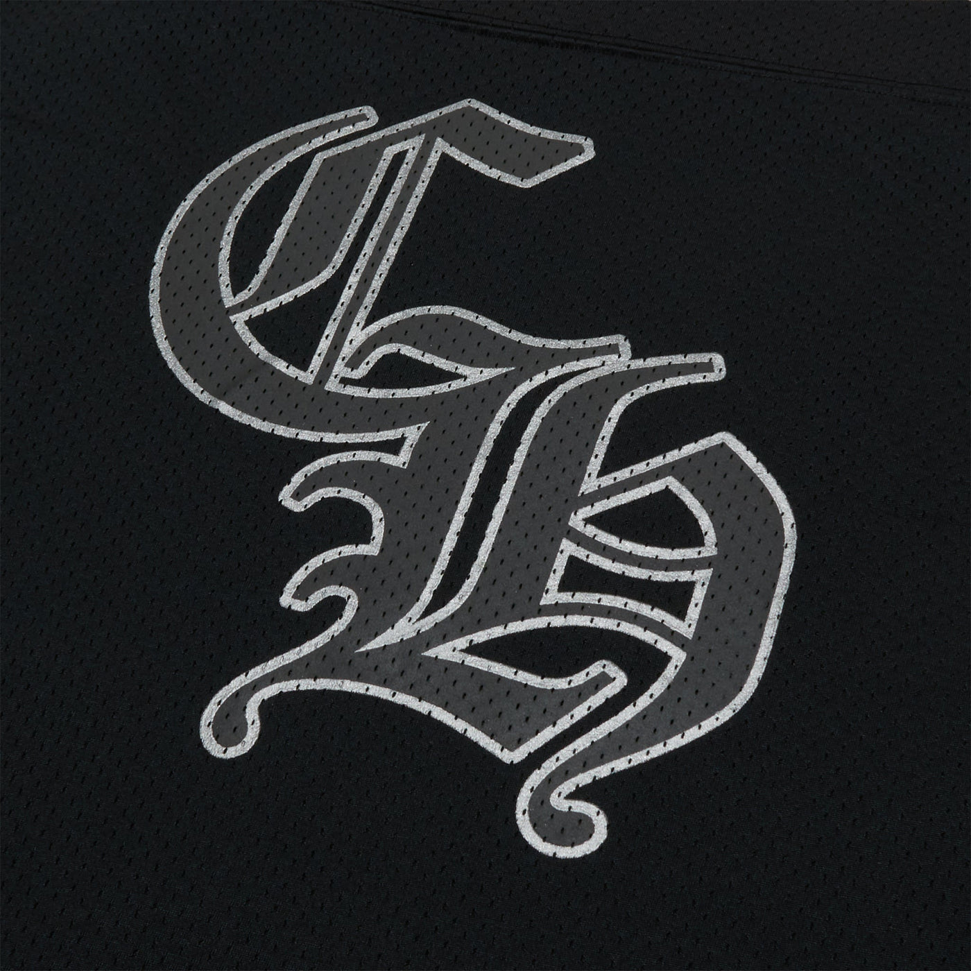 T-Shirt Chrome Hearts Stadium Mesh L/S Noir Jersey — vue 6