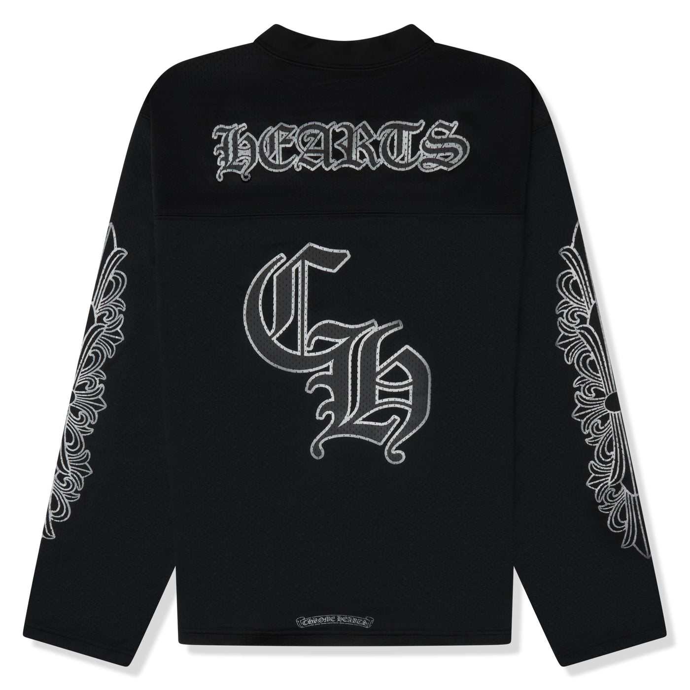 T-Shirt Chrome Hearts Stadium Mesh L/S Noir Jersey — vue 2