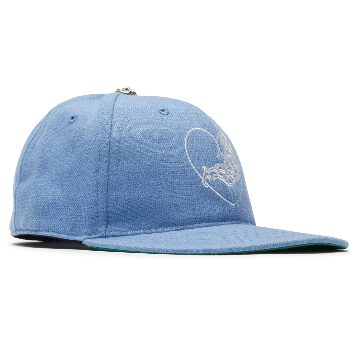 Casquette Chrome Hearts Vinny Heart Embroidered Clair Bleu Baseball